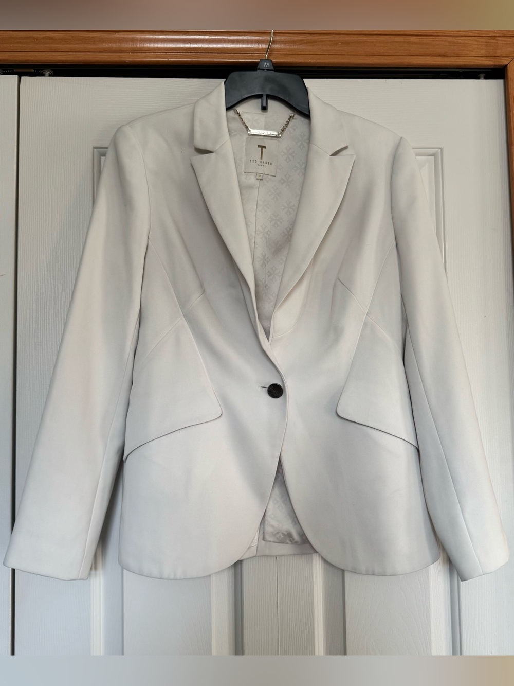 Ted‎ Baker Single Button Blazer Ivory